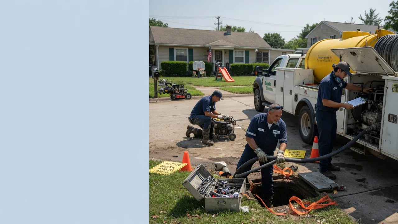 Septic Tank Pumping in East Orange, NJ near me